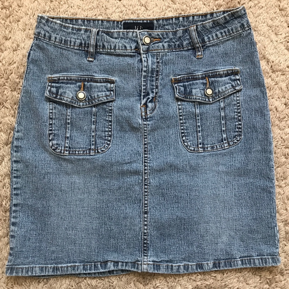 Vintage Denim Skirt